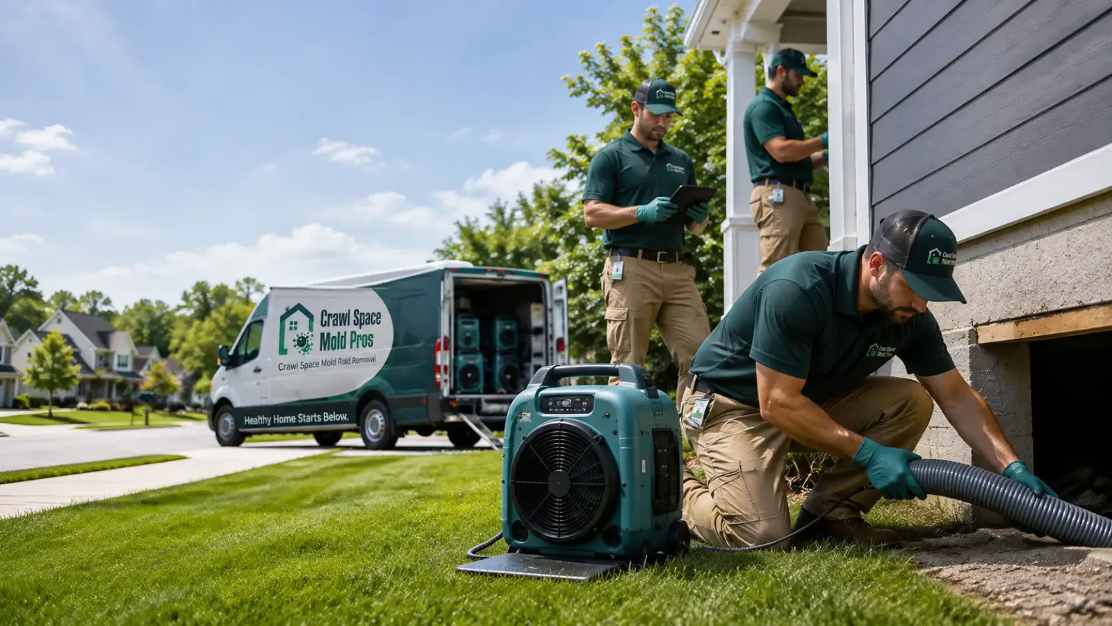 Crawl Space Mold Removal in Sheldahl, IA